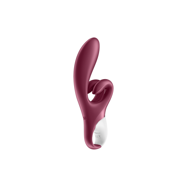 Vibromasseur rabbit point G rouge double stimulation clitoridienne Touch Me Satisfyer 